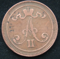 10 пенни 1866 год