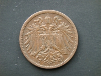 2 геллера 1909 год Австрия