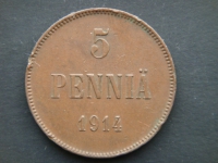 5 пенни 1914 год