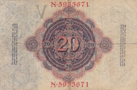 20 марок 1914 год