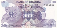 10 шиллингов 1982 года Уганда