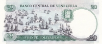 20 боливаров 1987 год Венесуэла Юбилейная