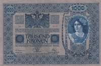 1000 крон 1902 (1919) года Австро-Венгрия