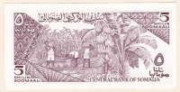 5 шиллингов 1987 год Сомали