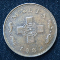1 цент 1982 год Мальта
