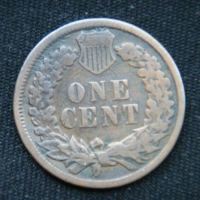 1 цент 1884 год США Indian Head Cent