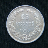 25 пенни 1907 год