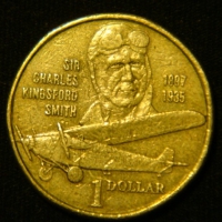 1 доллар 1997 год 100 лет со дня рождения Чарльза Кингсфорда Смита