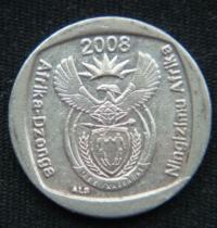 1 ранд 2008 год ЮАР
