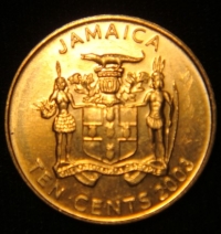 10 центов 2003 год Ямайка
