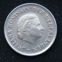25 центов 1976 год Нидерланды