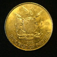 5 долларов 2012 год Намибия