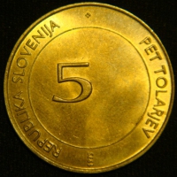 5 толаров 1995 год Словения ФАО