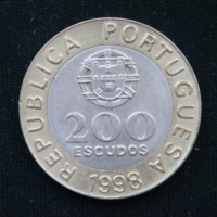 200 эскудо 1998 год