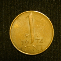 1 цент  1972 год