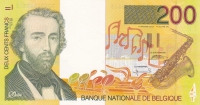 200 франков 1995 год Бельгия