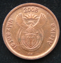 5 центов 2008 год ЮАР