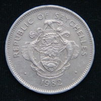 1 рупия 1982 год Сейшелы