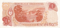 1 песо 1970-1973 год