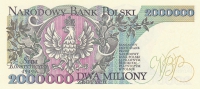 2000000 злотых 1992 год Польша