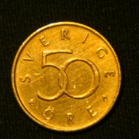 50 эре 1992 год D