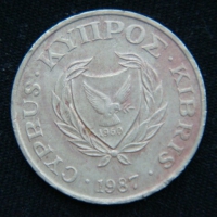 5 центов 1987 год