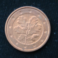 1 евроцент 2004 год А