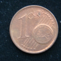 1 евроцент 2002 год G  Германия