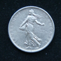 1\2 франка 1965 года