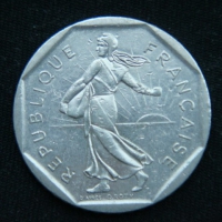 2 франка 1982 года