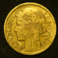 1 франк 1939 года