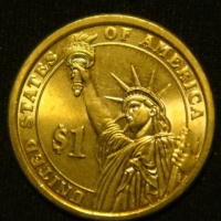 1 доллар 2011 год Президент США - Улисс Грант (1869-1877)