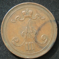 10 пенни 1891 год