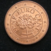 5 евроцентов 2013 год Австрия