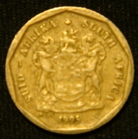10 центов 1995 год ЮАР