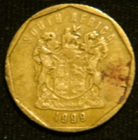 10 центов 1999 год ЮАР