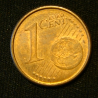 1 евроцент 2011 год Испания