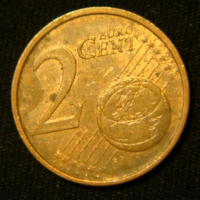 2 евроцента 2002 год