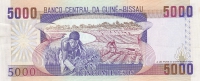 5000 песо 1993 год Гвинея-Бисау