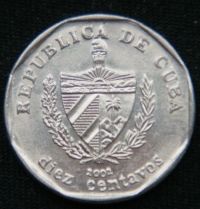 10 сентаво 2002 год Куба