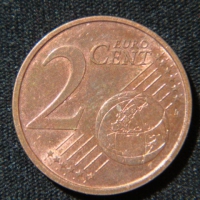 2 евроцента 2013 год Испания