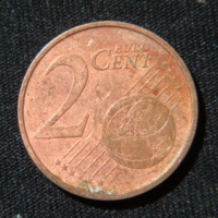 2 евроцента 2007 год Испания