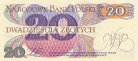 20 злотых 1982 года Польша