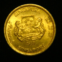 5 центов 1989 год