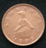 1 цент 1995 год Зимбабве