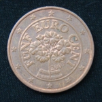 5 евроцентов 2003 год Австрия
