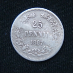 25 пенни 1897 год