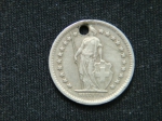 1\2 франка 1968 год