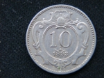 10 геллеров 1893 год