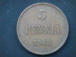 5 пенни 1908